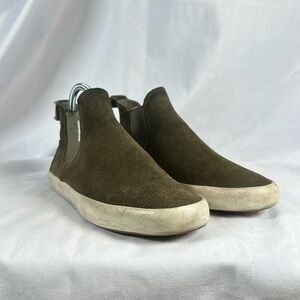 SPERRYS HITOP SLIP ONS SIZE(7.5)